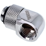Угловой адаптер Alphacool Eiszapfen L-connector rotatable - Chrome (17249)