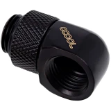 Угловой адаптер Alphacool Eiszapfen L-connector rotatable - Deep Black (17248)