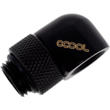Угловой адаптер Alphacool Eiszapfen L-connector rotatable - Deep Black (17248)
