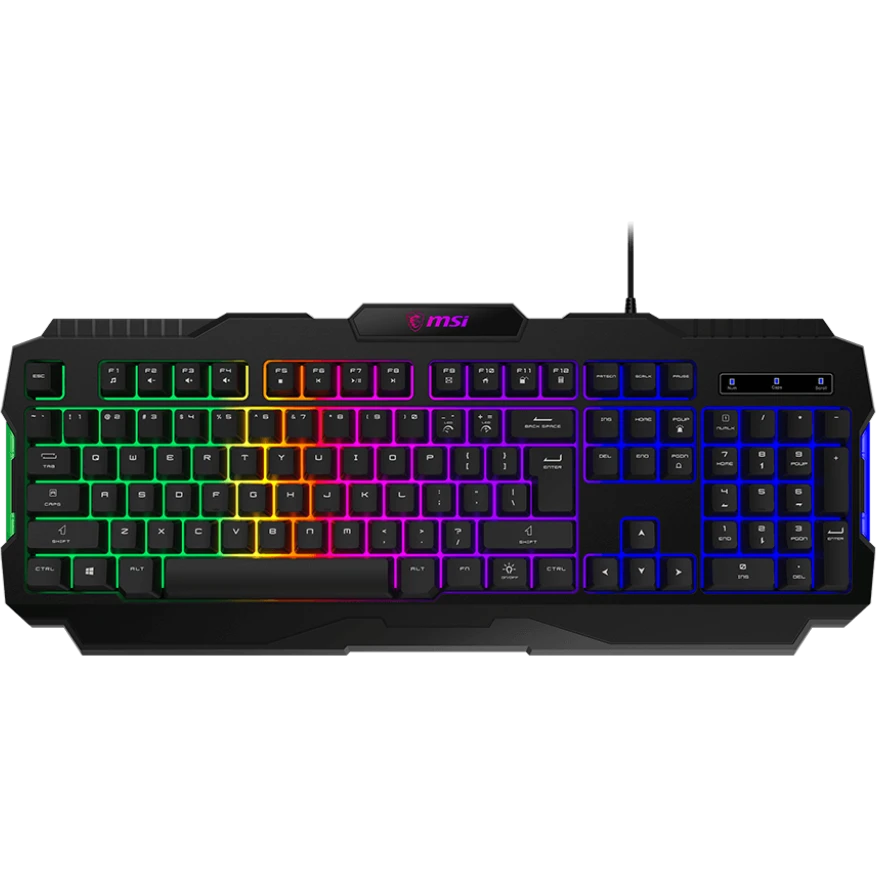 Клавиатура MSI Forge GK100 Black - S11-04RU252-HH9