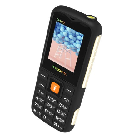 Телефон Texet TM-D400 Black - фото 3