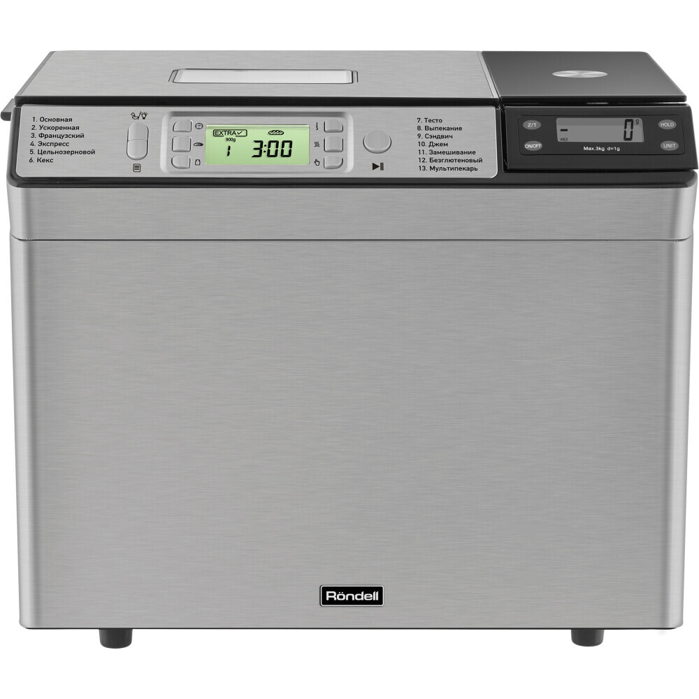 Хлебопечь Rondell RDE-1641 White - фото 3