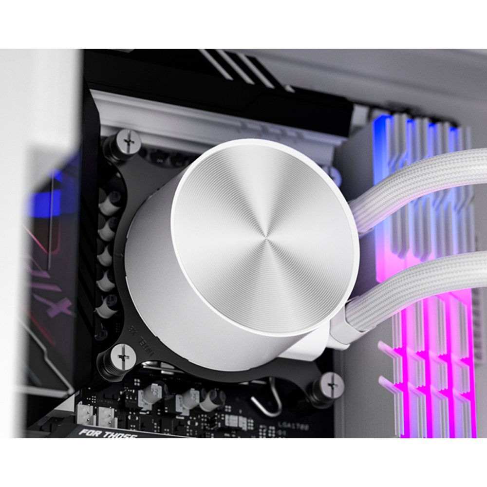 Система жидкостного охлаждения ID-COOLING FX360 PRO WHITE - фото 9