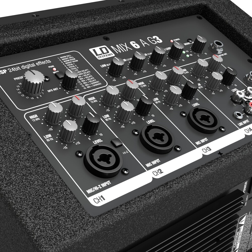 Акустическая система LD Systems MIX 6 A G3 - LDMIX62AG3 - фото 8