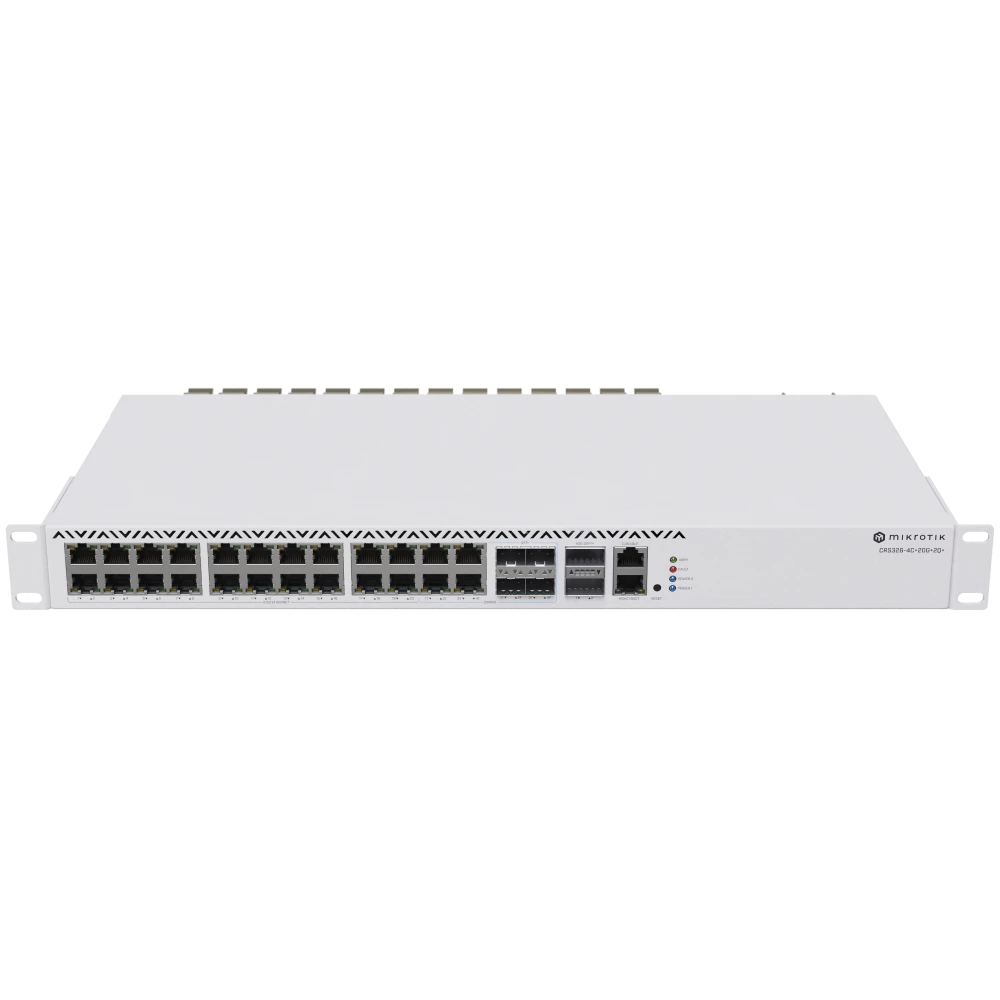 Коммутатор (свитч) MikroTik CRS326-4C+20G+2Q+RM