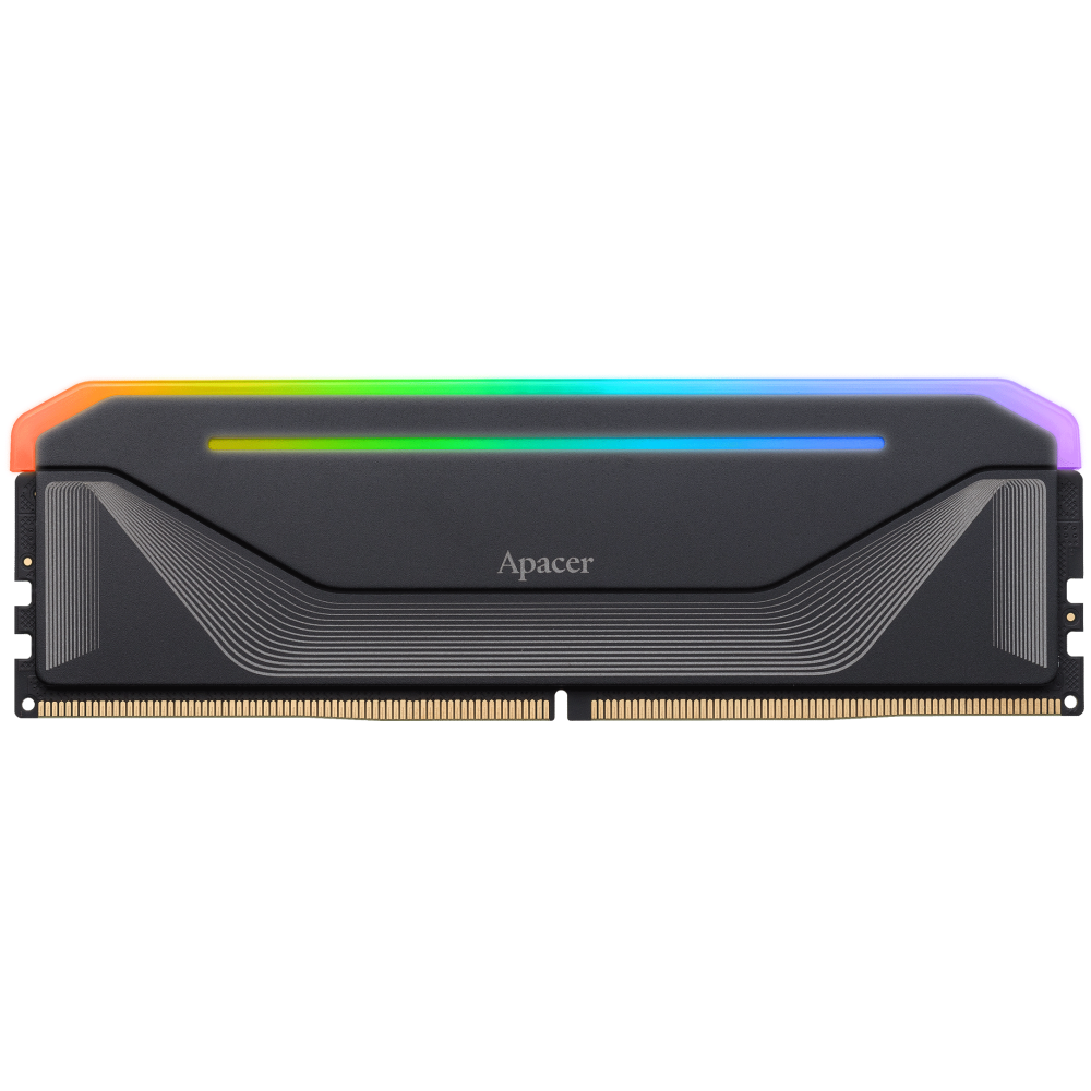 Оперативная память 16Gb DDR5 6400MHz Apacer NOX RGB (AH5U16G64C552NBAA-1)