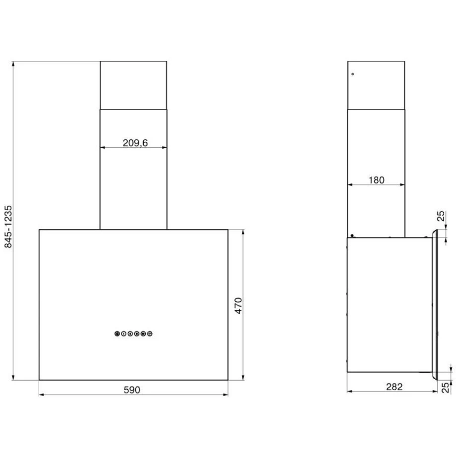 Вытяжка Elikor Метеорит 60П-700-Э4Д White - 192315 - фото 2