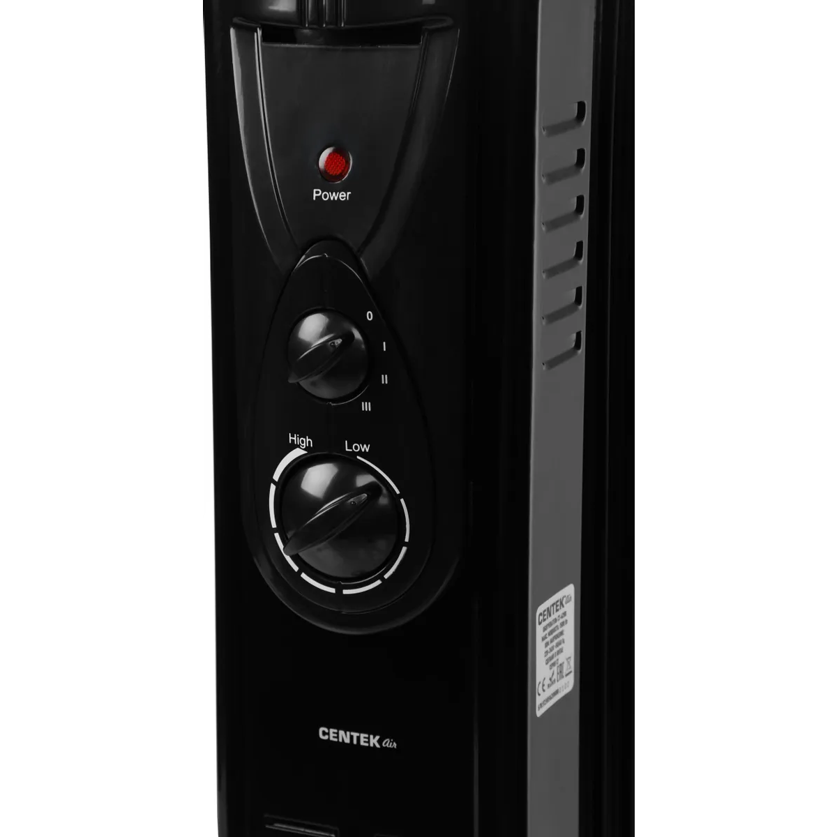 Масляный радиатор CENTEK CT-6200 Black - фото 5