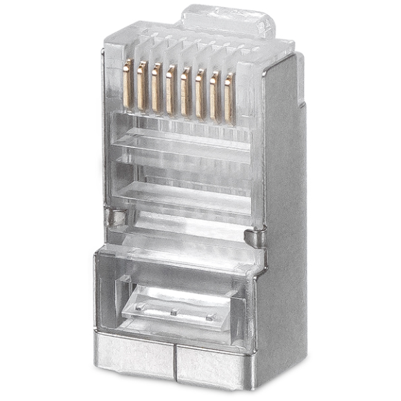 Коннектор RJ-45 Cabeus 8P8C-SH-C6-FC - фото 2