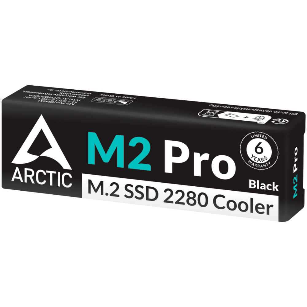 Радиатор для SSD M.2 Arctic Pro M2 Black - ACOTH00001A - фото 6