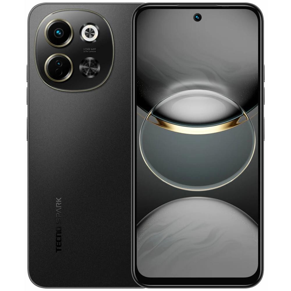 Смартфон TECNO Spark 30 5G 6/128Gb Midnight Shadow - TCN-KL8.6.128.BK
