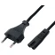 Кабель питания CEE 7/16 - C7, 1.5м, Cablexpert PC-184/2-1.5M