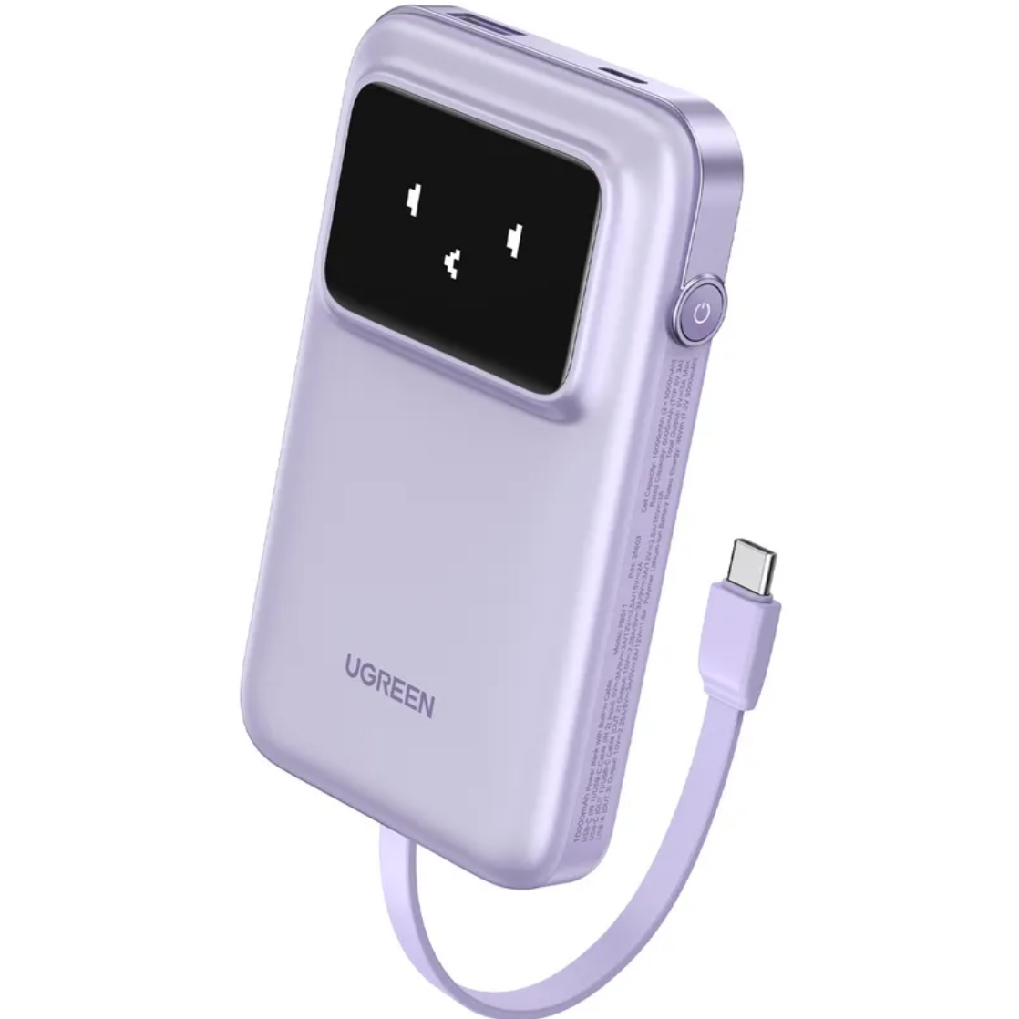 Внешний аккумулятор UGREEN PB511 Purple - 35604B