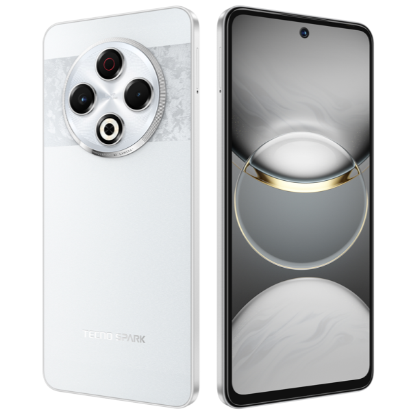 Смартфон TECNO Spark 30 8/128Gb Astral Ice - KL6 128+8 ASTRAL ICE - фото 3