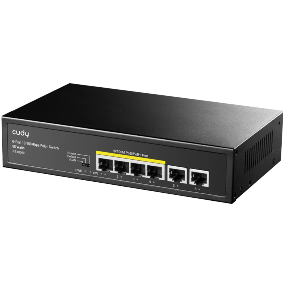 Коммутатор (свитч) Cudy FS1006P - фото 2