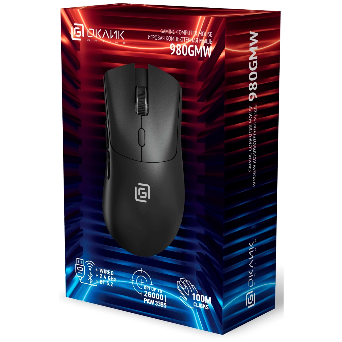 Мышь Oklick 980GMW Black - фото 9