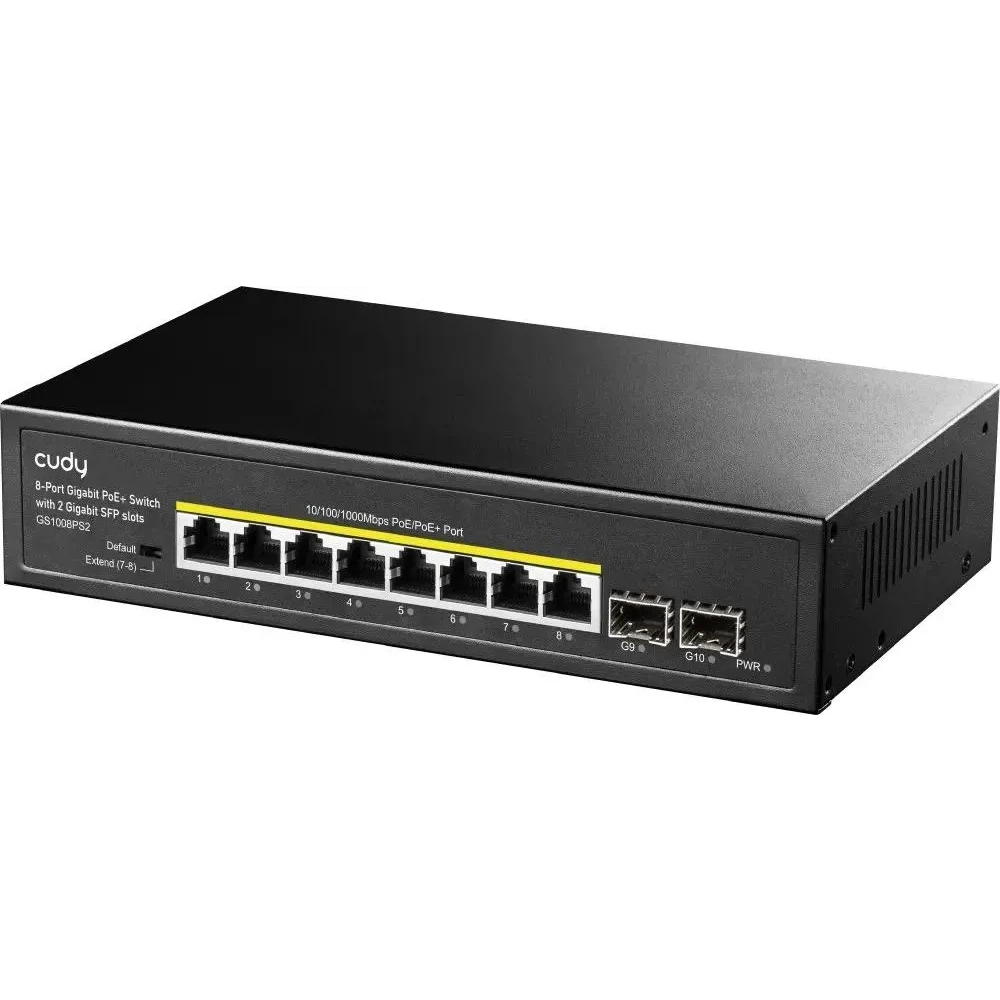 Коммутатор (свитч) Cudy GS1008PS2 - фото 2