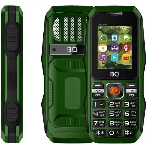 Телефон BQ 1842 Tank mini Dark Green - 85955739