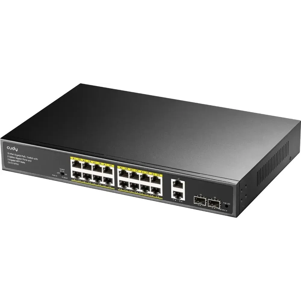 Коммутатор (свитч) Cudy GS1018PS2 - фото 2