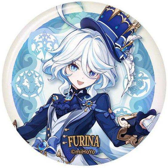Значок miHoYo Genshin Impact Fontaine Furina Pneuma (6942421101505)