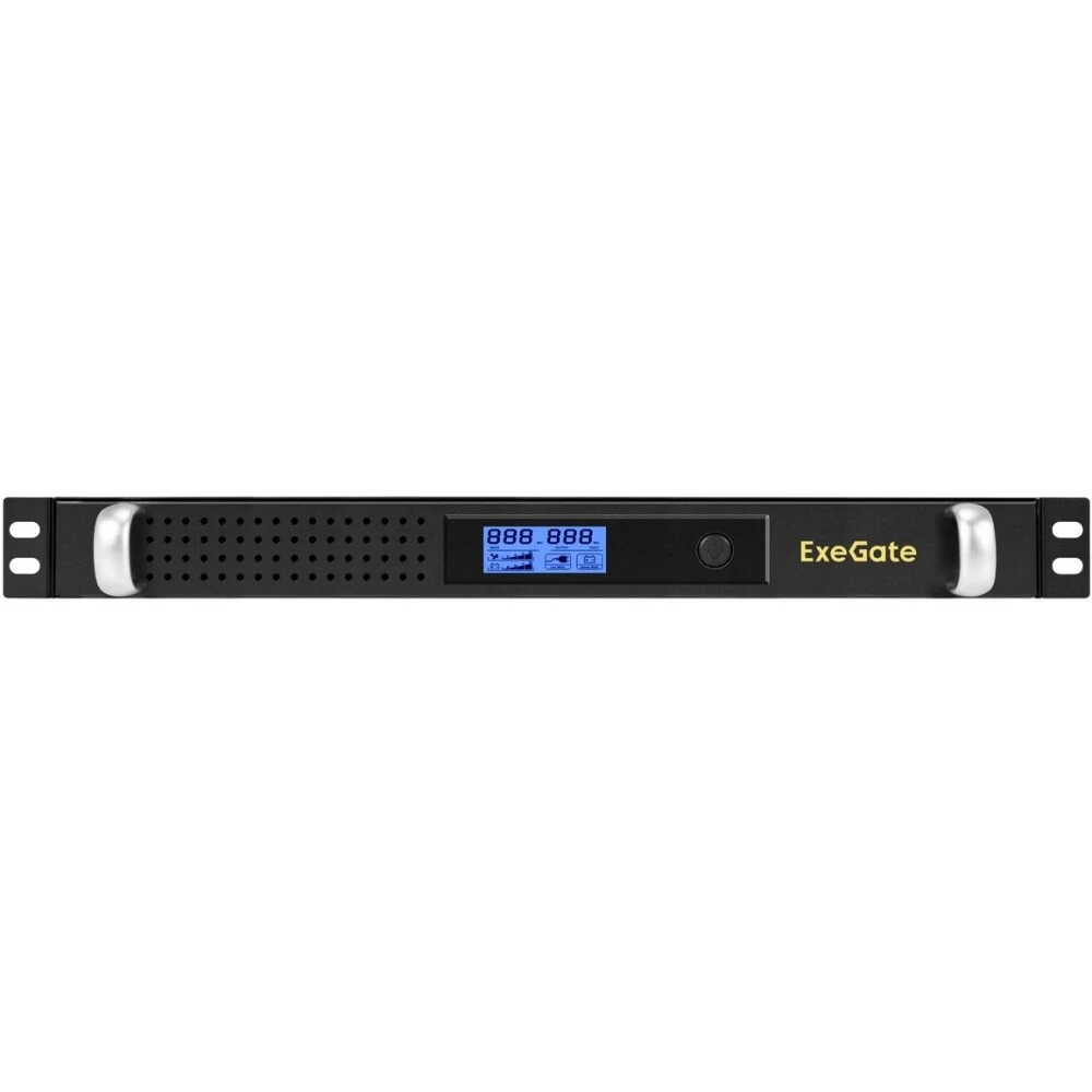 ИБП ExeGate 1U ServerRM UNL-1000.LCD.AVR.6C13.RJ.USB.1U - EX297834RUS - фото 2