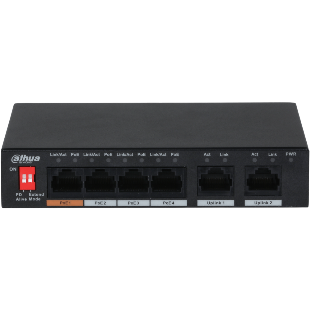 Коммутатор (свитч) Dahua DH-PFS3006-4ET-60