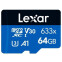 Карта памяти 64Gb MicroSD Lexar High-Performance 633x (LMS0633064G-BNNNG)
