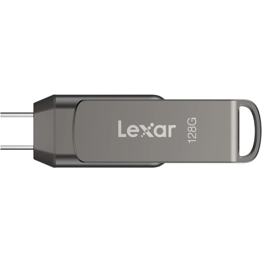 USB Flash накопитель 32Gb Lexar JumpDrive Dual D400 Grey - LJDD400032G-BNQNG - фото 2