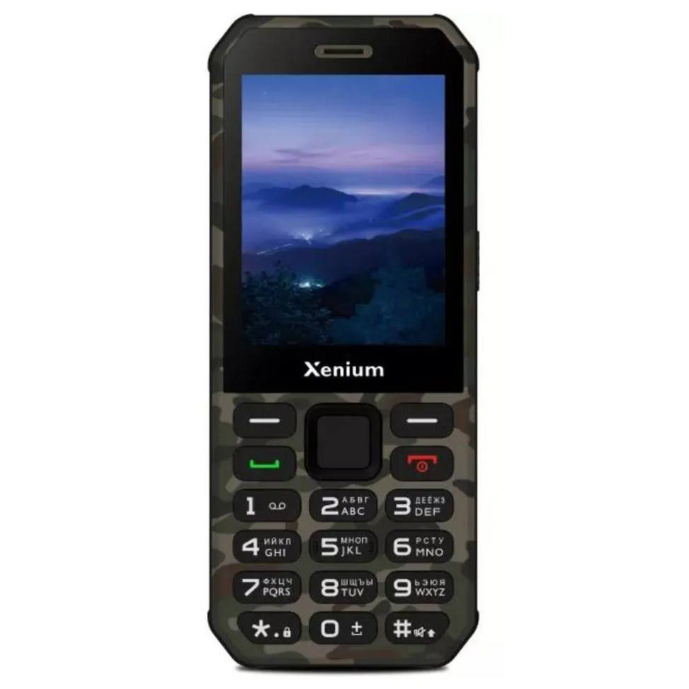 Телефон Philips Xenium X300 Green