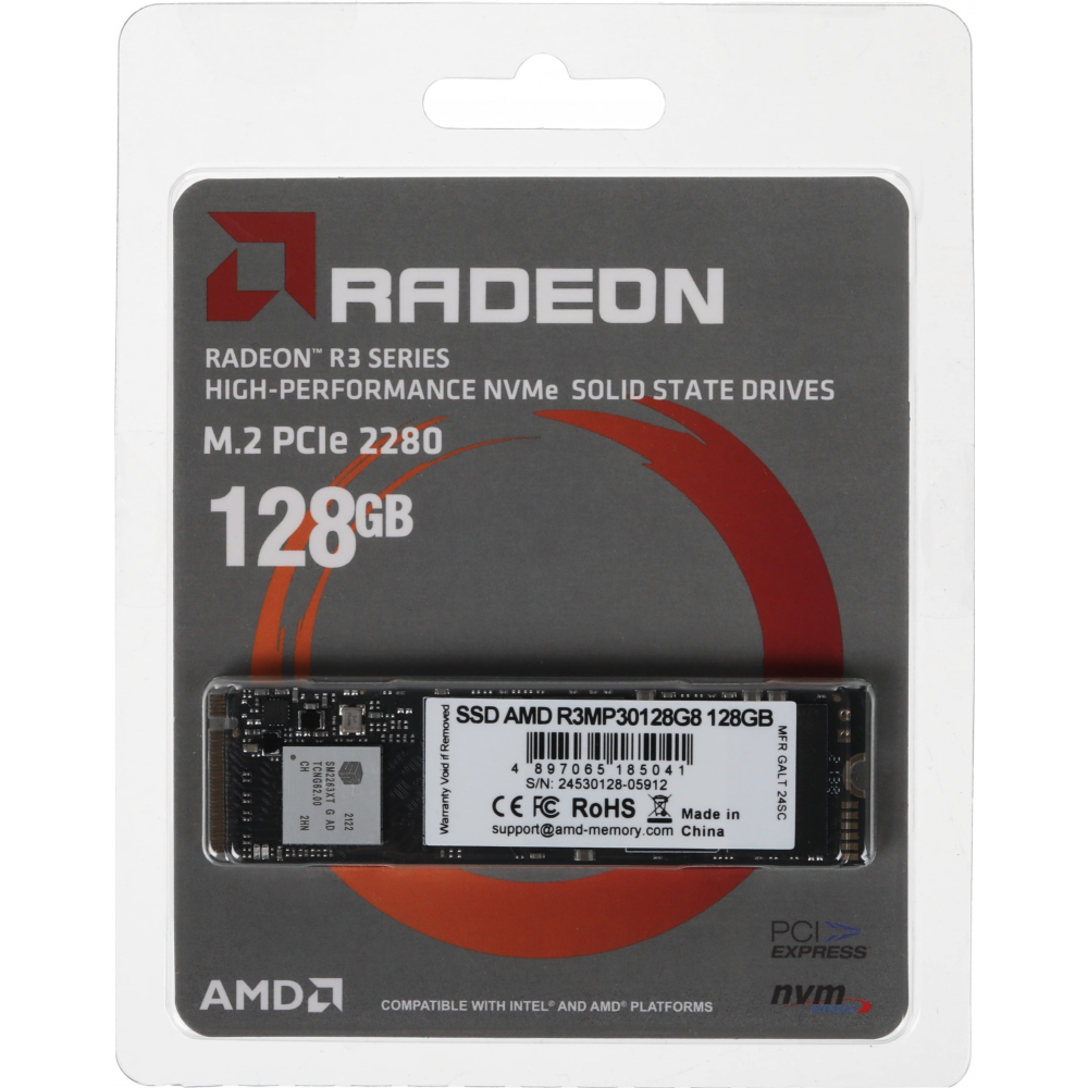 Накопитель SSD 128Gb AMD R3 Series (R3MP30128G8) - фото 6