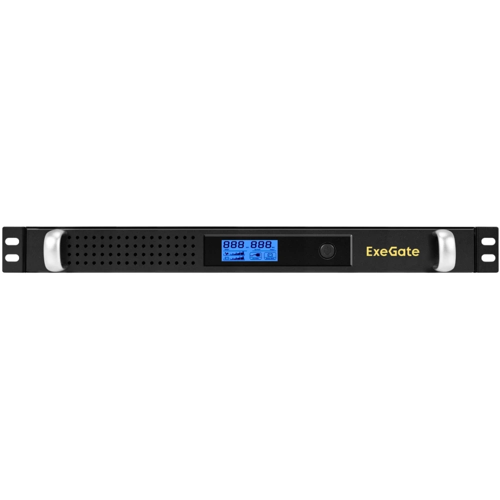 ИБП ExeGate 1U ServerRM UNL-1200.LCD.AVR.8C13.RJ.USB.1U - EX297854RUS - фото 2