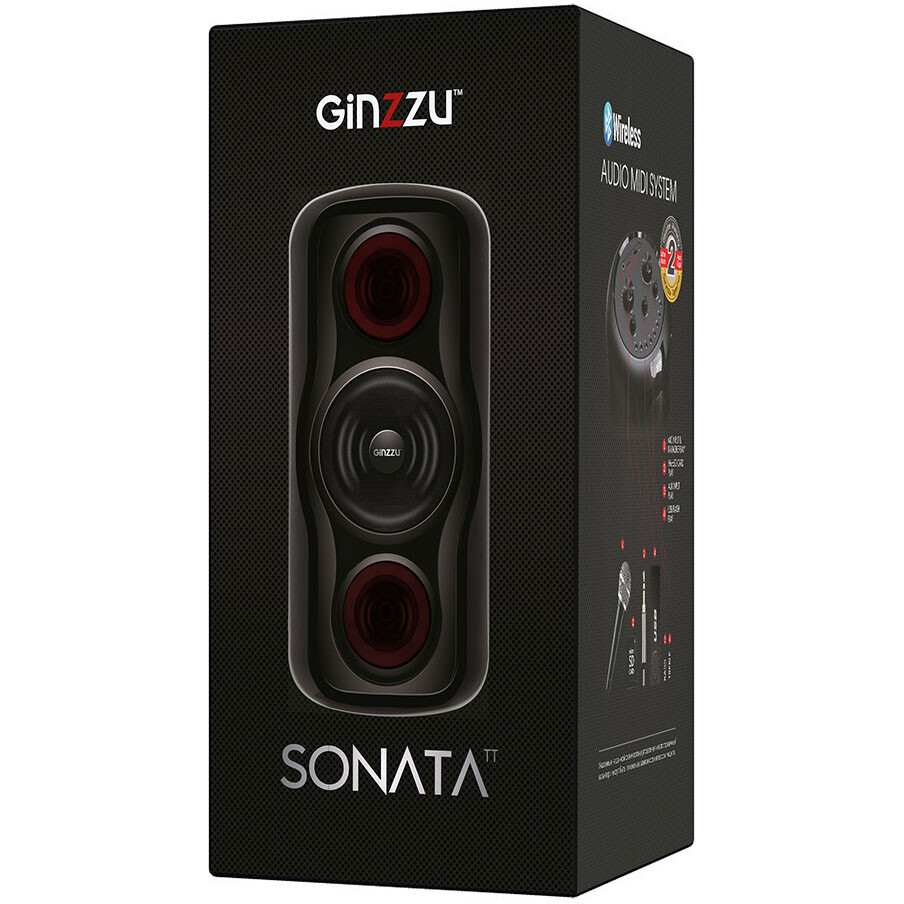 Портативная акустика Ginzzu GM-233 - фото 8