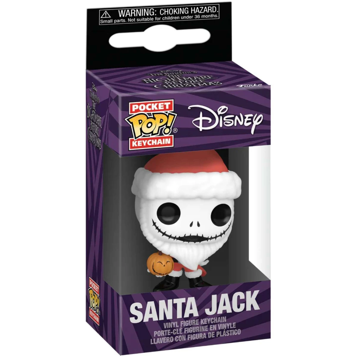 Брелок Funko Pocket POP! Disney TNBC Santa Jack - 82822 - фото 2