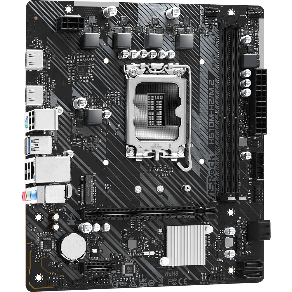 Материнская плата ASRock H610M-H2/M.2 - фото 3