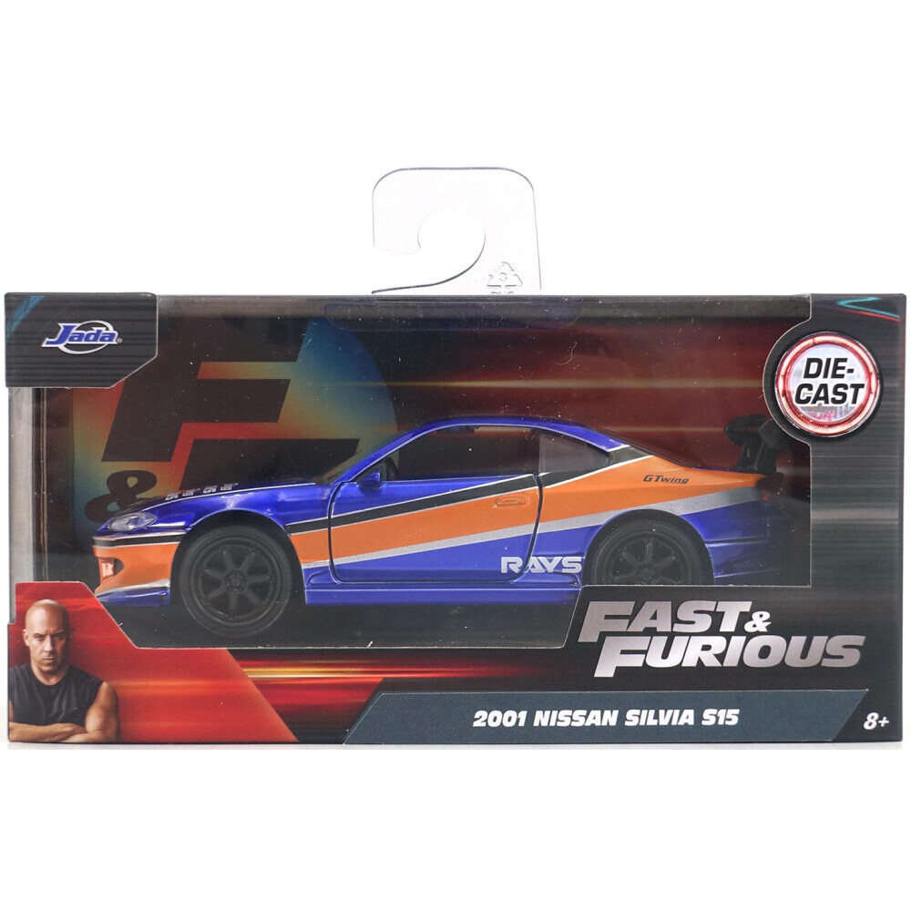 Коллекционная модель Jada Toys Fast & Furious 2001 Nissan Silvia - 34446 - фото 5