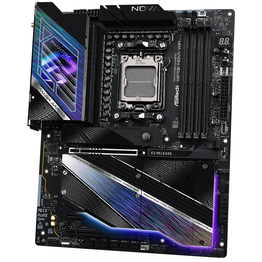 Материнская плата ASRock X870E Nova WiFi - фото 3