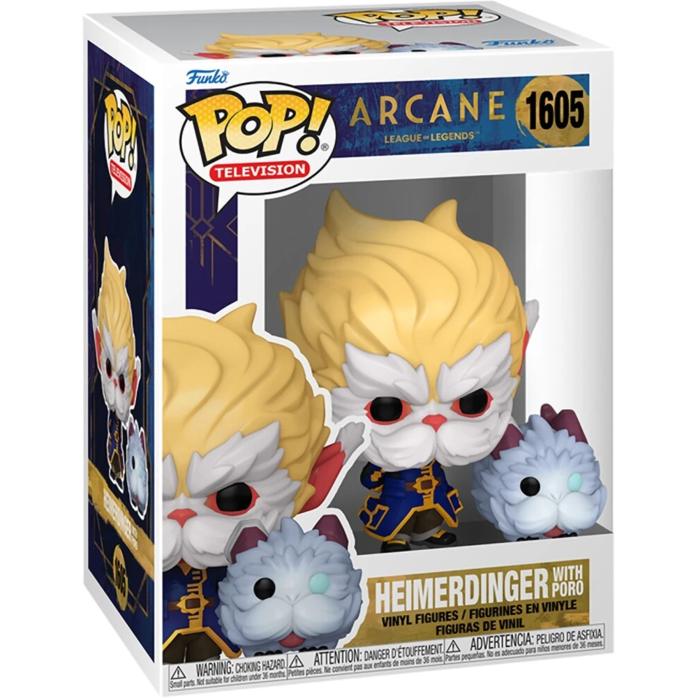 Фигурка Funko POP! TV Arcane League of Legends Heimerdinger - 80193 - фото 2