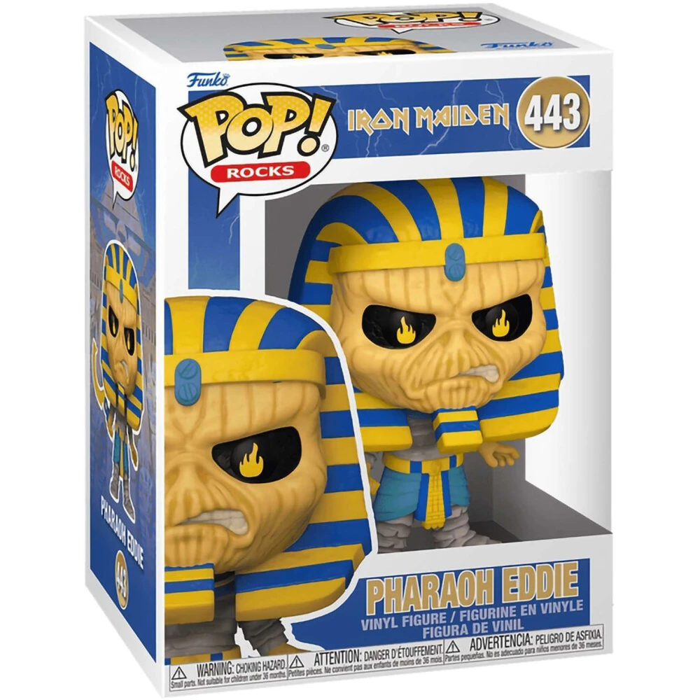 Фигурка Funko POP! Rocks Iron Maiden Pharaoh Eddie - 84022 - фото 2