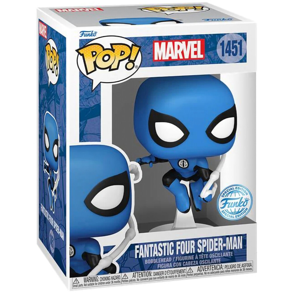 Фигурка Funko POP! Bobble Marvel Fantastic Four Spider-Man - 84525 - фото 2