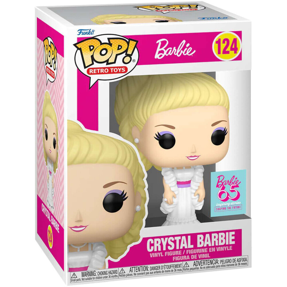 Фигурка Funko POP! Retro Toys Barbie 65th Crystal Barbie - 75158 - фото 2