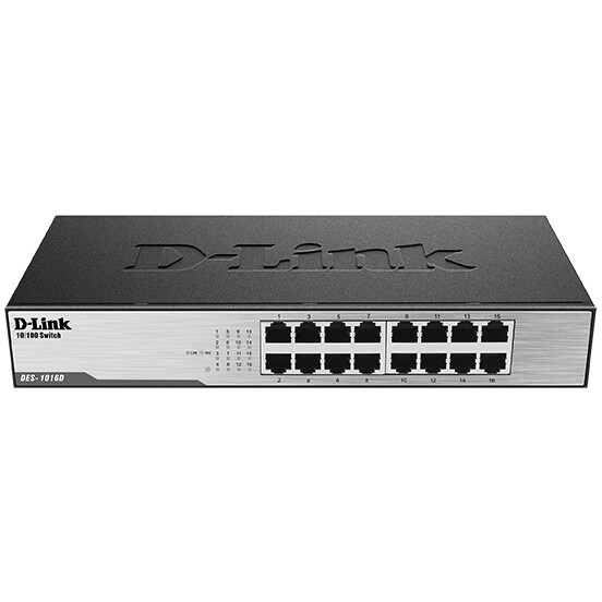 Коммутатор (свитч) D-Link DES-1016D/I1A