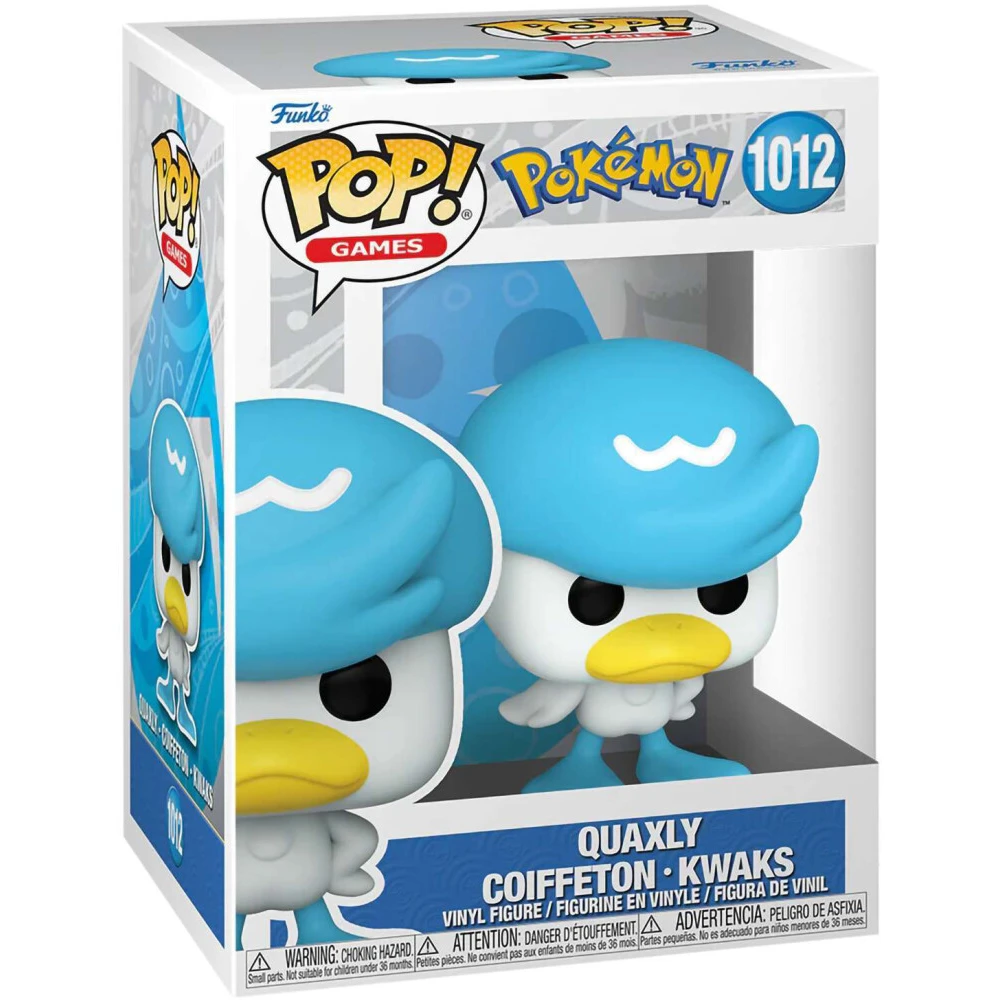 Фигурка Funko POP! Games Pokemon Quaxly - 85799 - фото 2