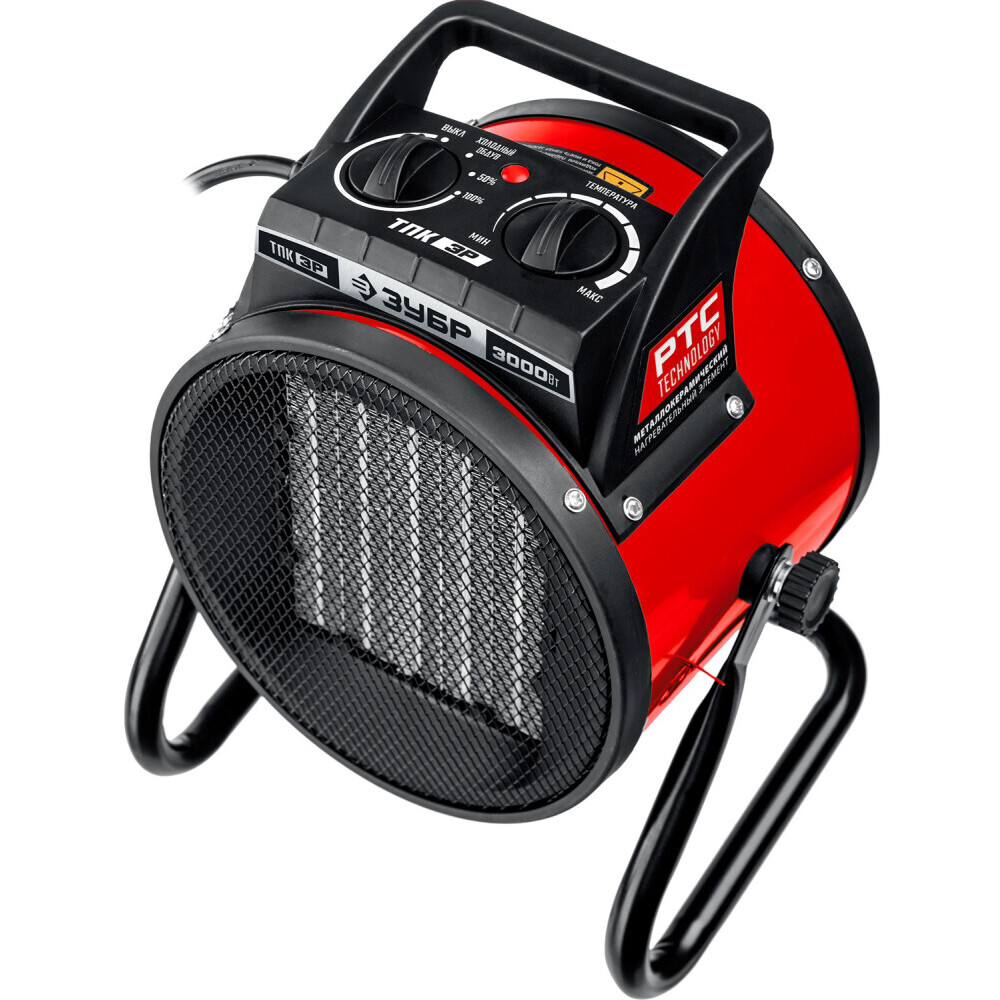 Тепловая пушка ЗУБР ТПК-3Р - фото 2