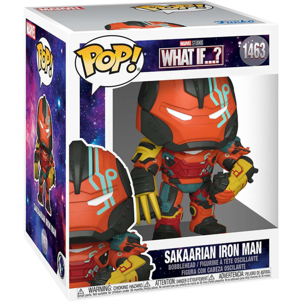 Фигурка Funko POP! Bobble Marvel What If Sakaarian Iron Man - 58647 - фото 2