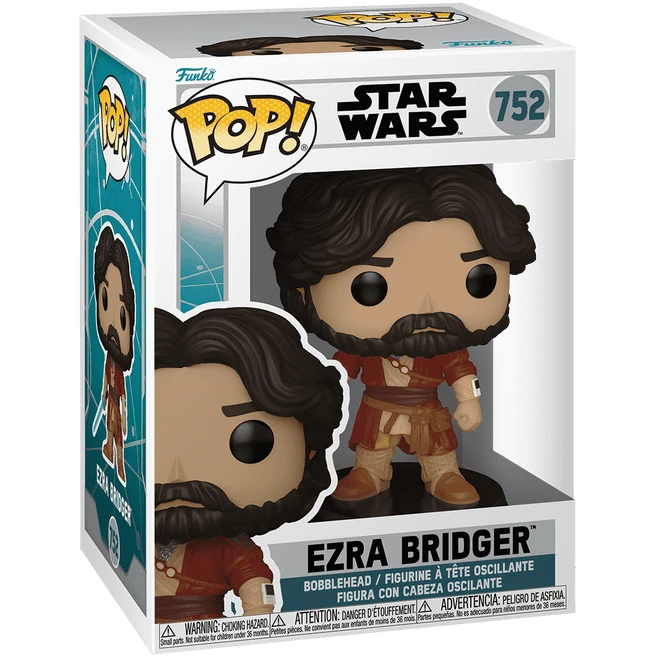 Фигурка Funko POP! Bobble Star Wars Ahsoka S3 Ezra Bridger - 83762 - фото 2