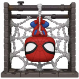 Фигурка Funko POP! Deluxe Bobble Marvel Spider-Man (Webbed) (84425)
