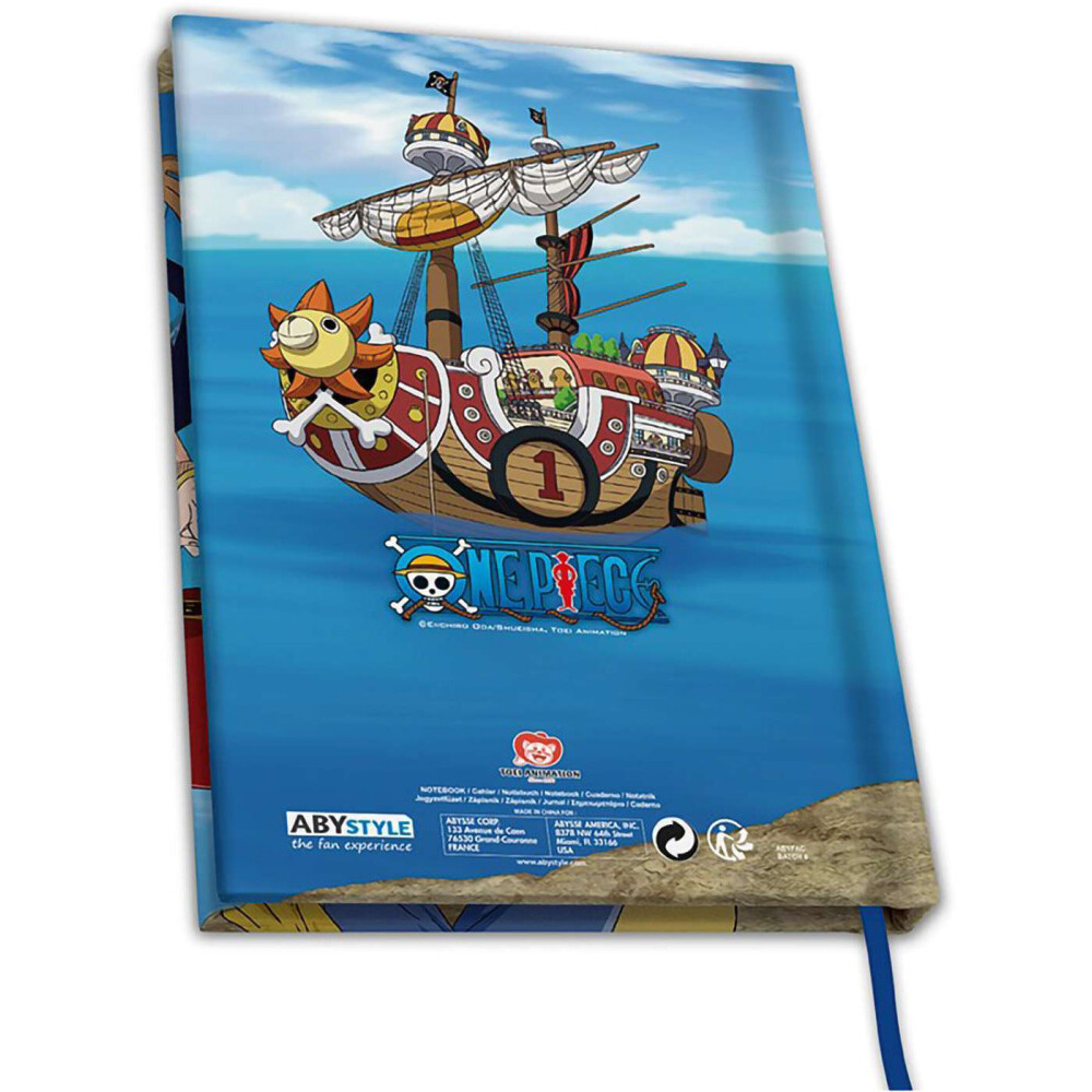 Записная книжка ABYstyle One Piece A5 Notebook "Straw Hat Crew" - ABYNOT069 - фото 2