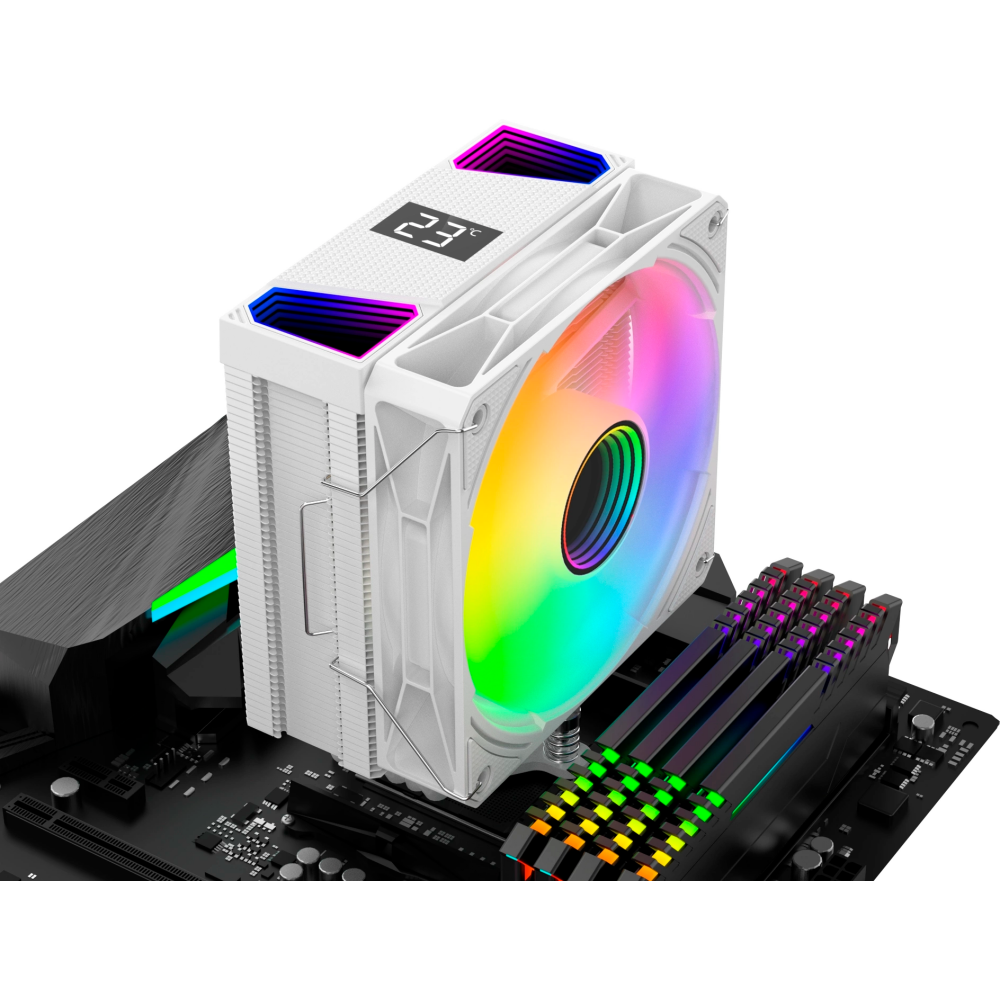 Кулер Bloody BD-AC220-ARGB1 White - BD-AC220-ARGB1-WH - фото 6