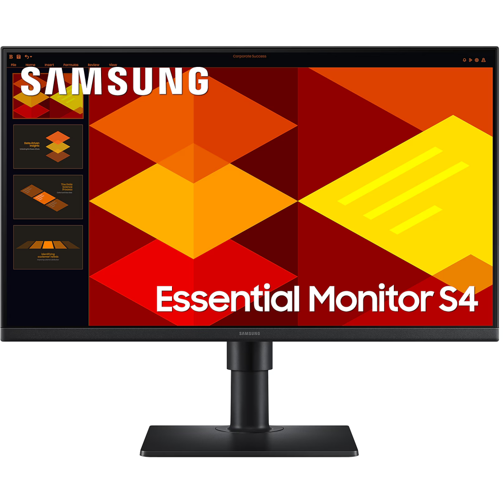 Монитор Samsung 24" S24D400GAI(U) Essential S4