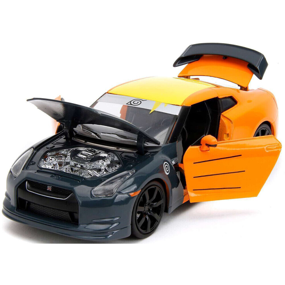 Коллекционная модель с фигуркой Jada Toys 2009 Nissan GTR with Naruto - 33691 - фото 5